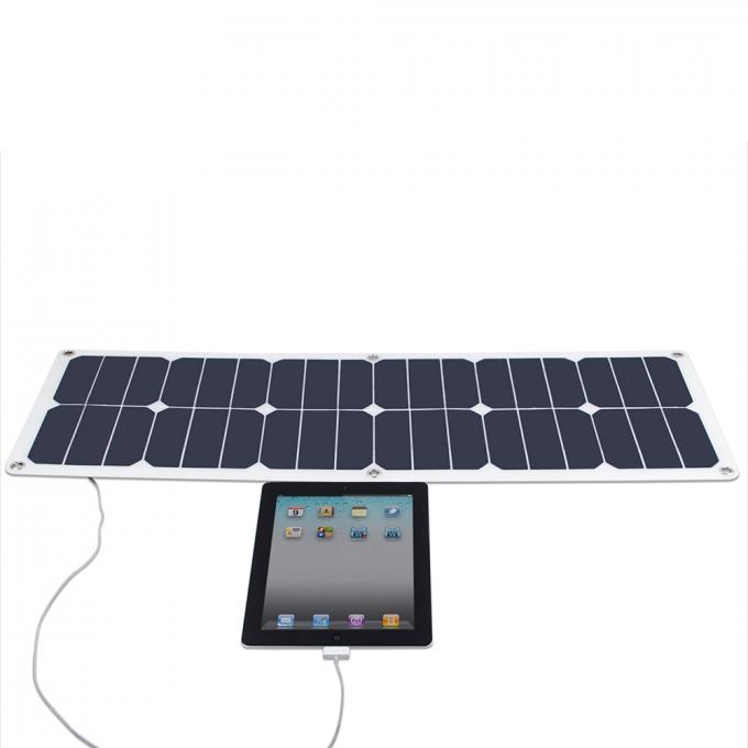 ПЭТ прокатанные гибкие панели солнечных батарей 40В для поручать ноутбука 1
