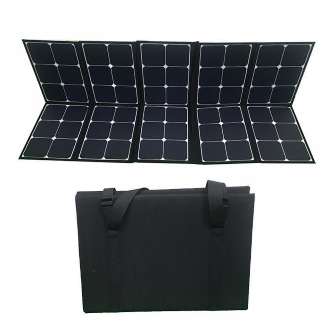 облегченные портативные складывая панели солнечных батарей 200в для располагаться лагерем 2