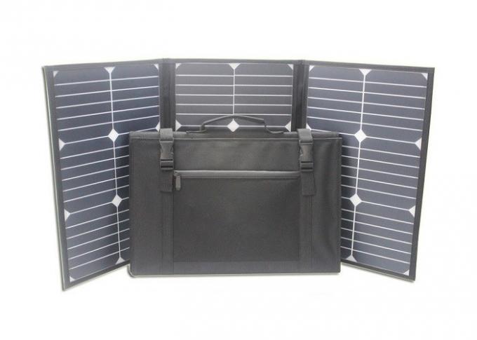 Монокрысталлине складывая панель солнечных батарей 90в с носит сумку 0