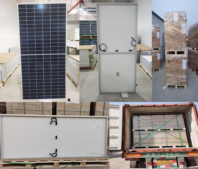 модуль панели солнечных батарей полуячейки 43.6В Монокрысталлине 430В 0